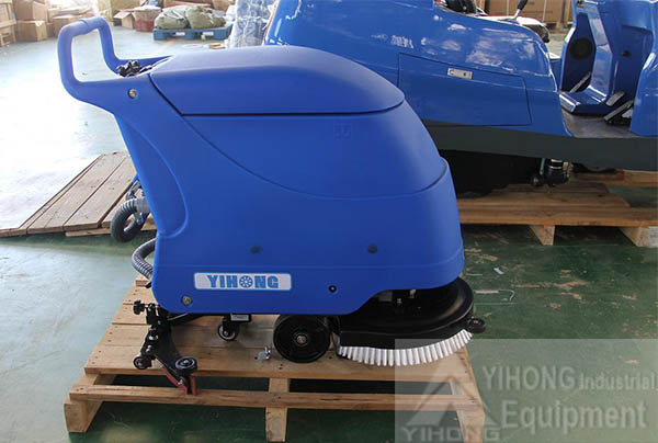 2 Sets of Walk-behind Floor Scrubbers YHFS-510H Exported to Dominica.